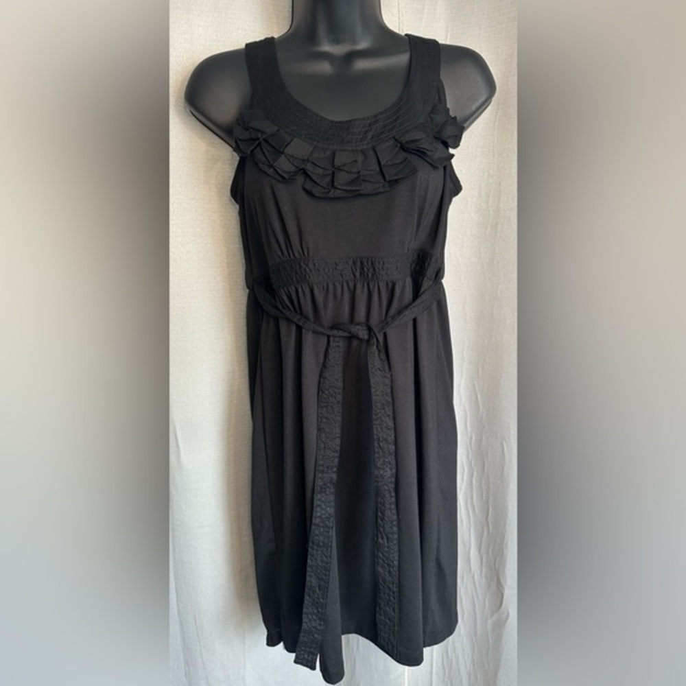 Ann Taylor LOFT Black Sun Dress Size‎ 2p